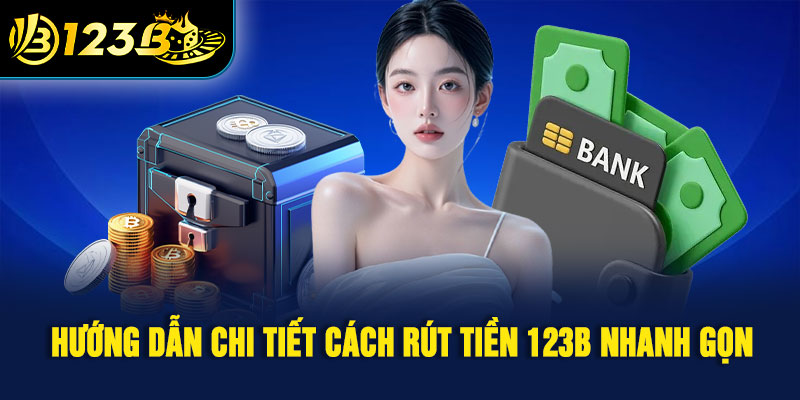 Hướng dẫn chi tiết cách rút tiền 123B nhanh gọn 