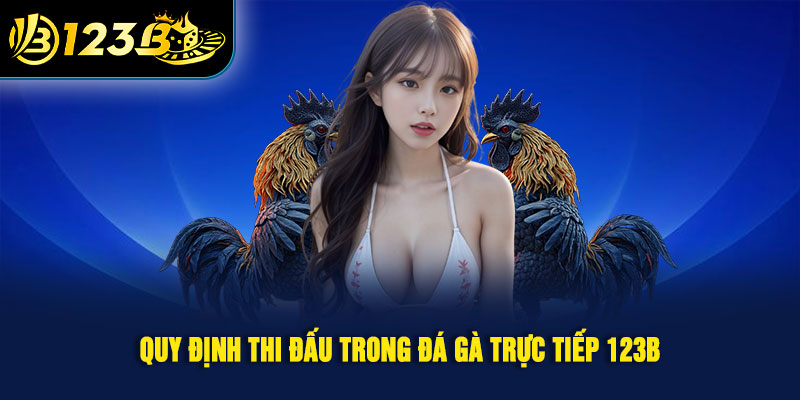 Quy định thi đấu trong đá gà trực tiếp 123B